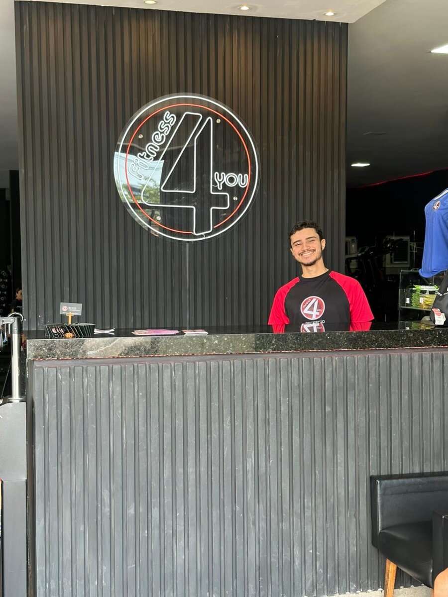 Recepção da Fitness 4 You