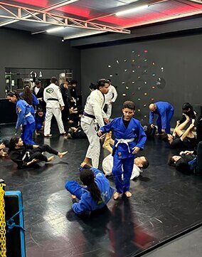 Aula de Jiu-jitsu Kids